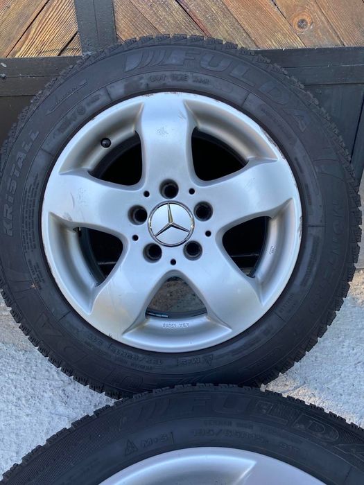 Алуминиеви джанти с гуми за Mercedes w203