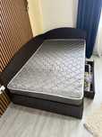 Pat pe colt impecabil pentru copil  120x200