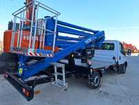 Iveco NACELA la 20m, marca CTE din Italia, sasiu Daily 3,490kg permis cat B, ridica 250kg, posibilitate leasing, PROMOTIE 81900 EUR+Tva