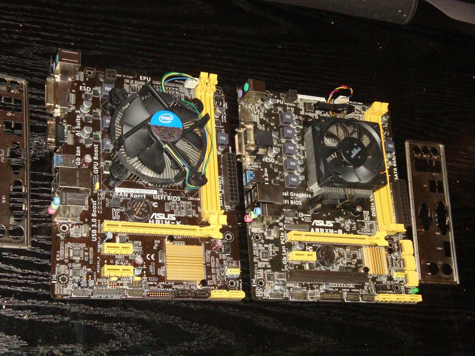 Kit Asus H81M-K i3 4170 cooler intel / Kit Asus A88XM-E AMD A6 6400K