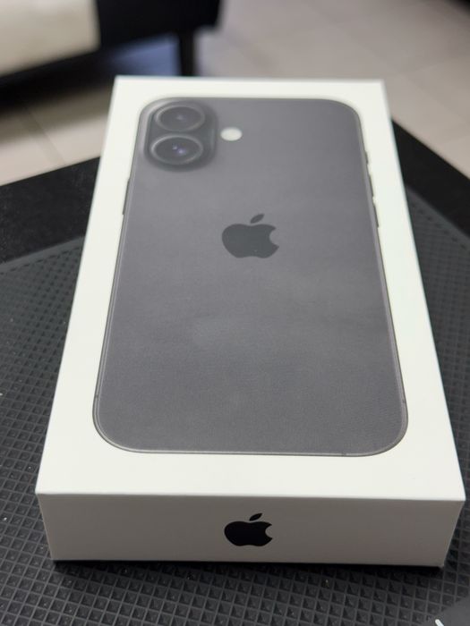 Apple iPhone 16,Black,128GB *ЧистоНов*3г Гаранция*