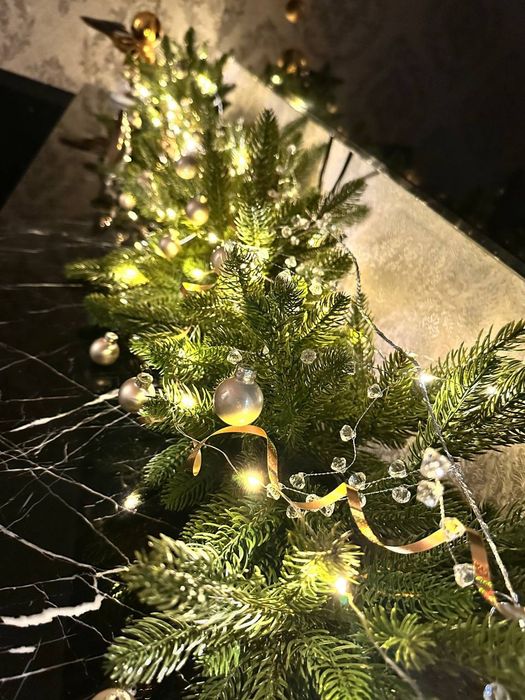 Хвойная Ветка 100% литая Гелевая