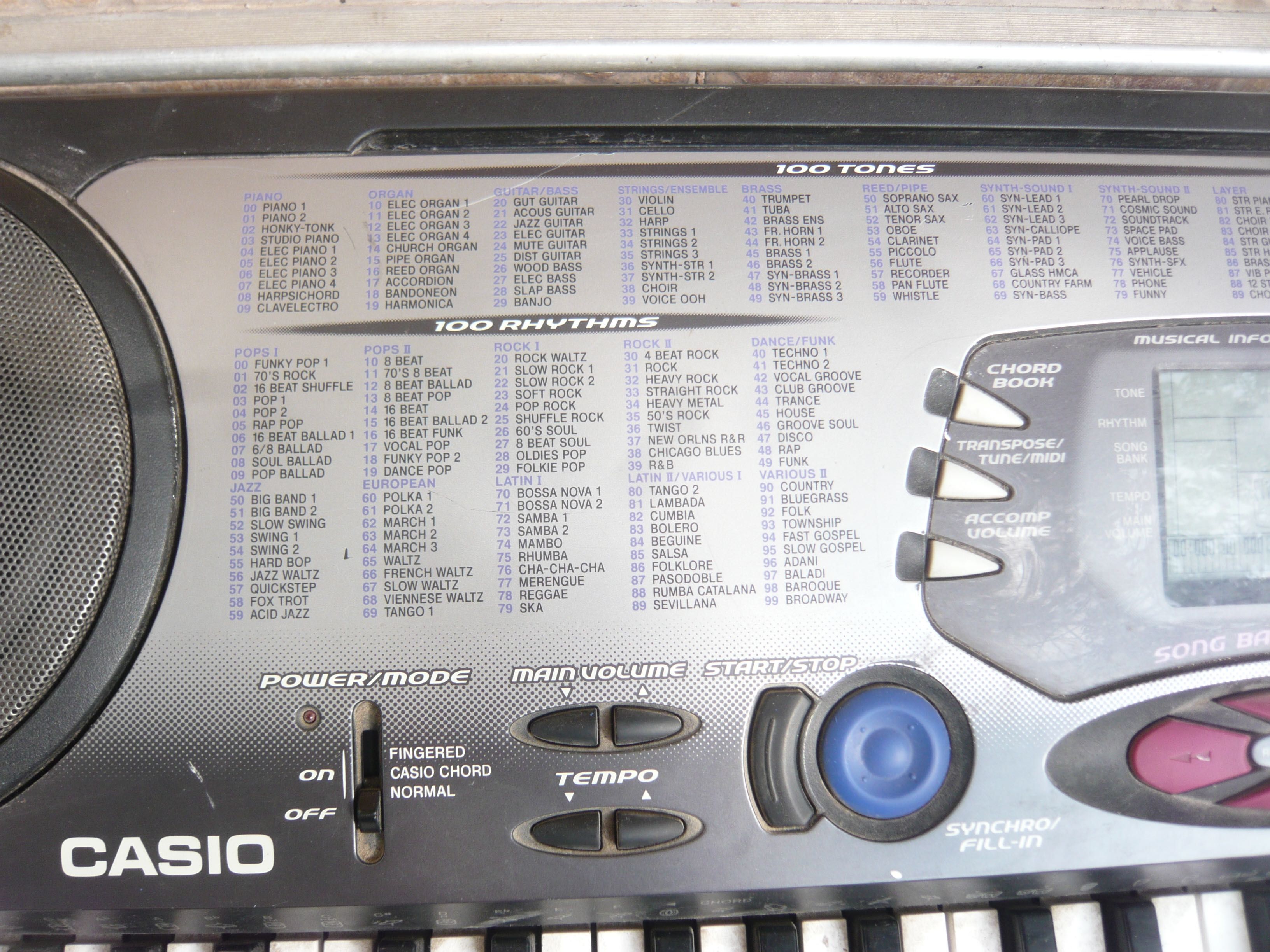 Orga electronica Casio CTK 551, 5 octave, 61 clape, Italia