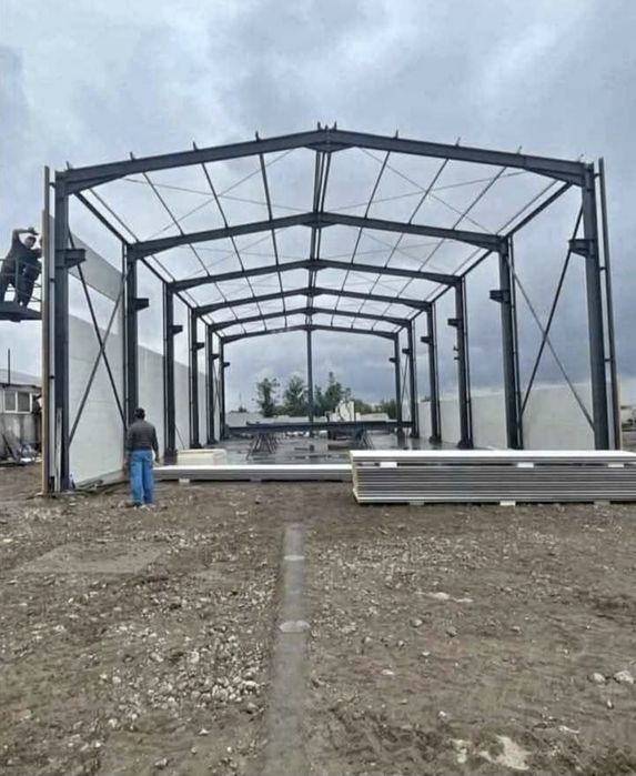 Vand si dac hale structuri metalice 10x15x4m