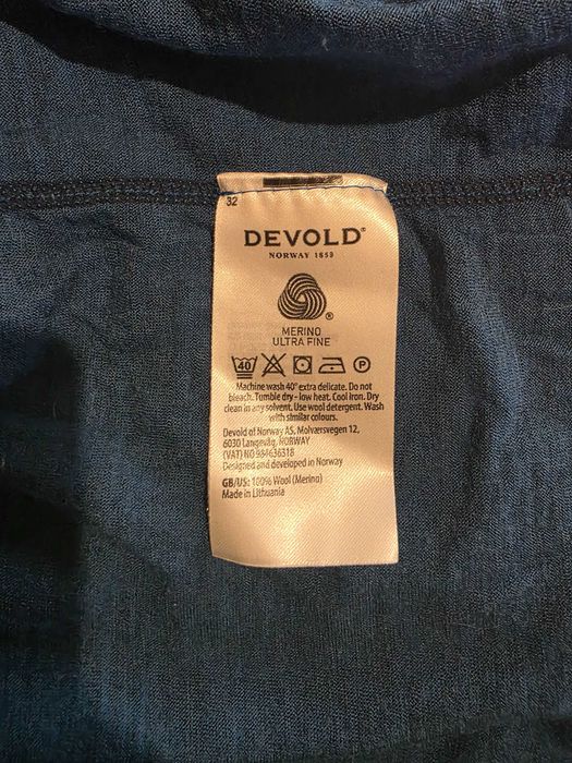 DEVOLD Breeze Merino Wool Мъжка Блуза Джърси С Дълъг Ръкав Раз.S,M