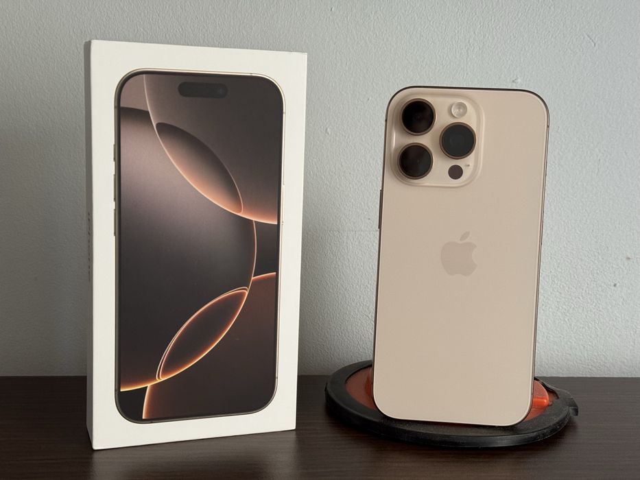 Iphone 16 Pro; Black; Ca Nou Factura/ Garantie Emag