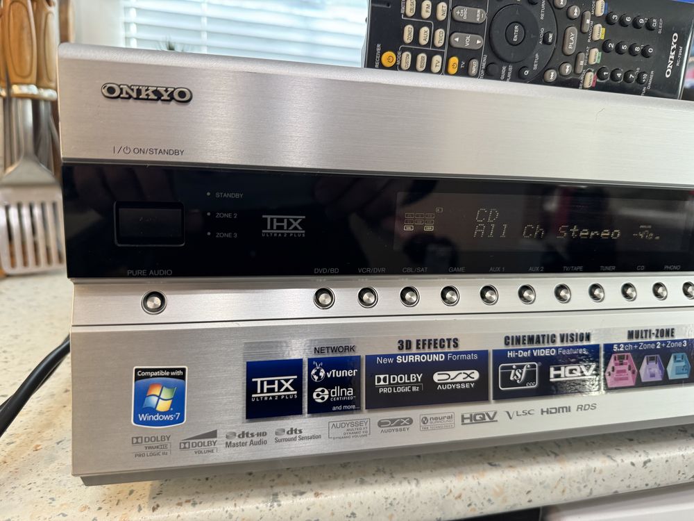 Onkyo TX-NR3007 25 kg ресивър