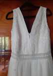 Rochie crema lunga