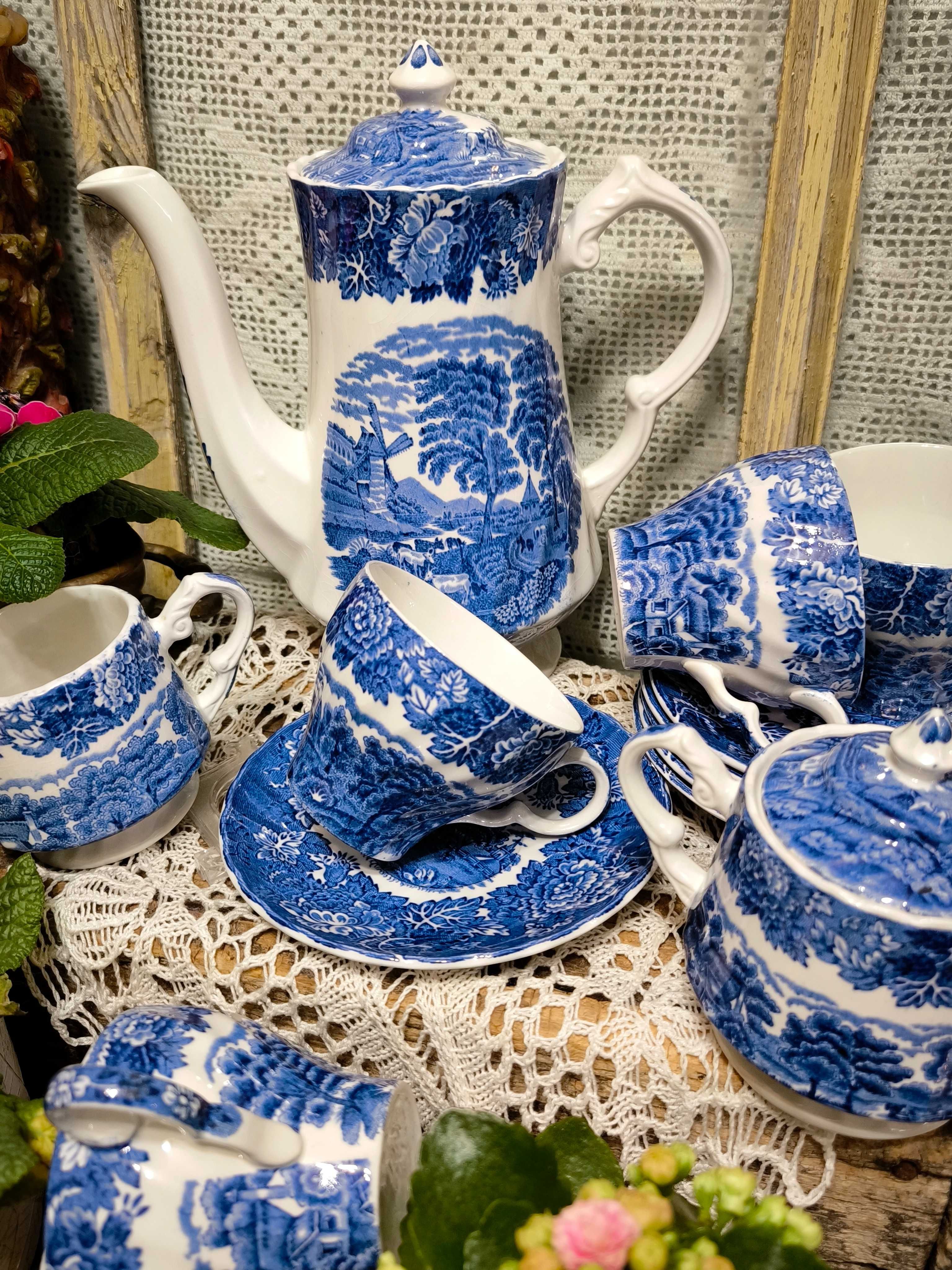 Английски порцеланов сервиз WOODS WARE "English Scenery"