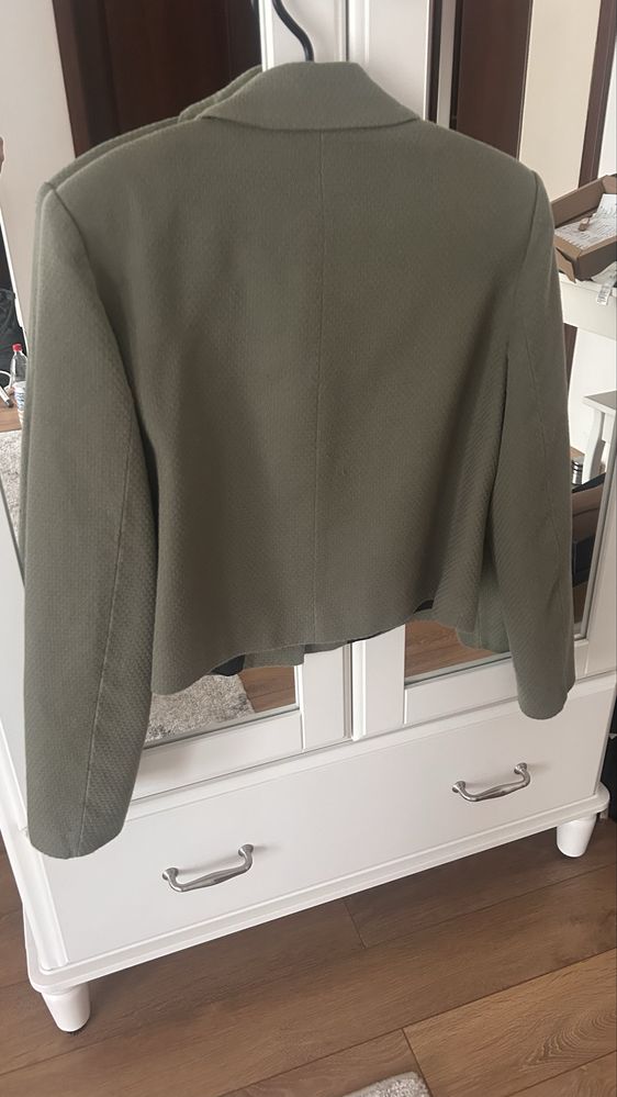Haina scurta verde Zara