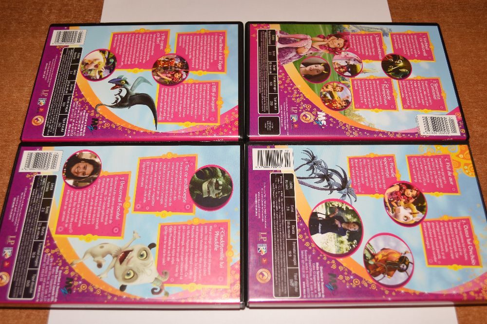 Primele 4 DVD-uri - Mia and Me ( 13 episoade )