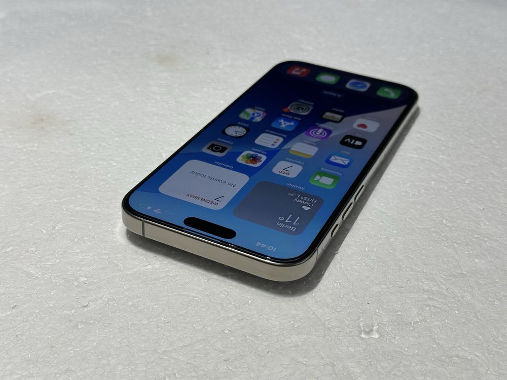 iPhone 16 PRO MAX 256Gb Natural titanium Neverlocked 100% bateria117ci