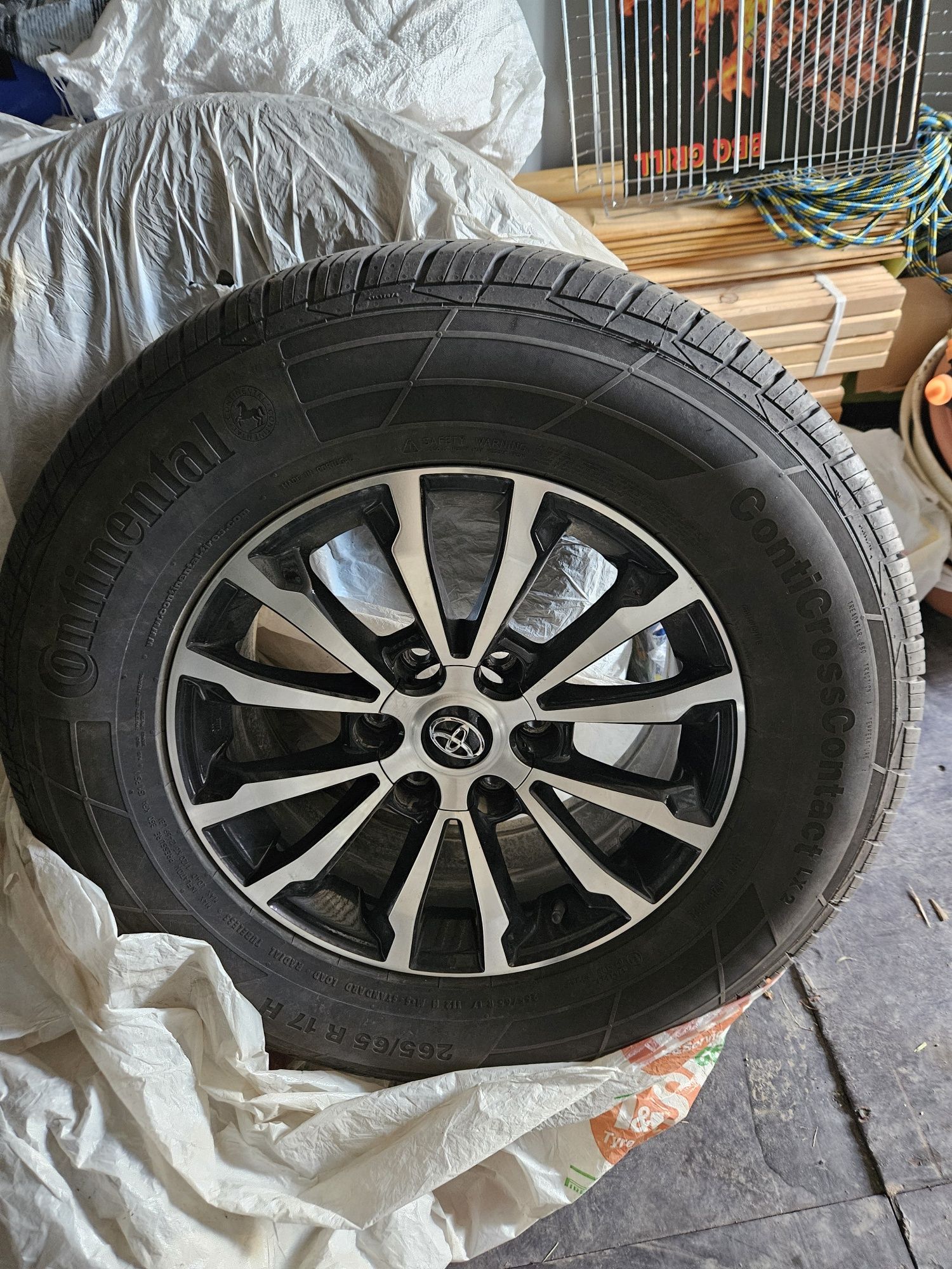 Комплек диски и шины прадо 150 R17/265/65