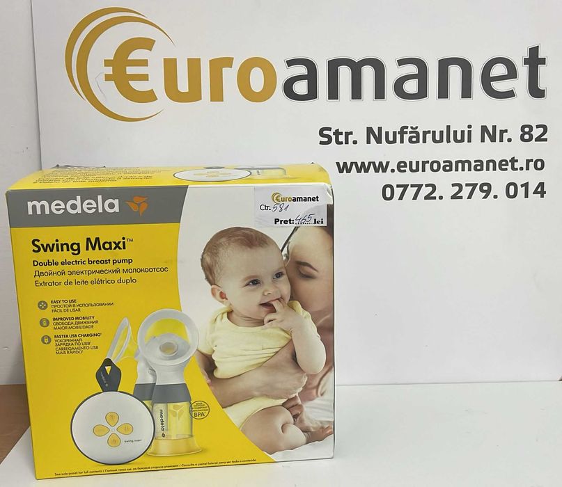 Pompa pentru san Medela Swing Maxi, Electrica -N2-
