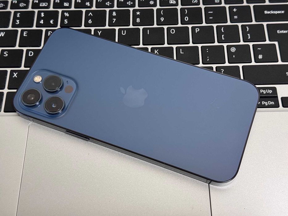 iPhone 12 Pro Max, Pacific Blue, 128Gb |Acceptam Schimburi| Cod - G475