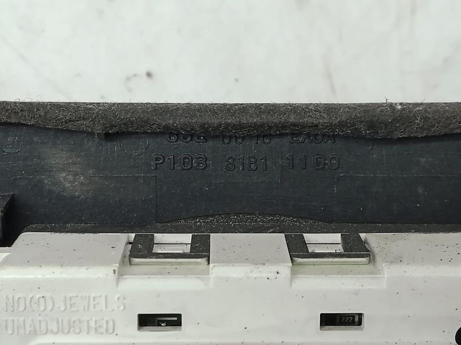 Panou comanda clima P10381B11100 Infiniti FX-Series 2  [din 2008 pana