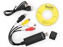 Placa easycap captura video  adaptor video si audio cu usb ciorapi