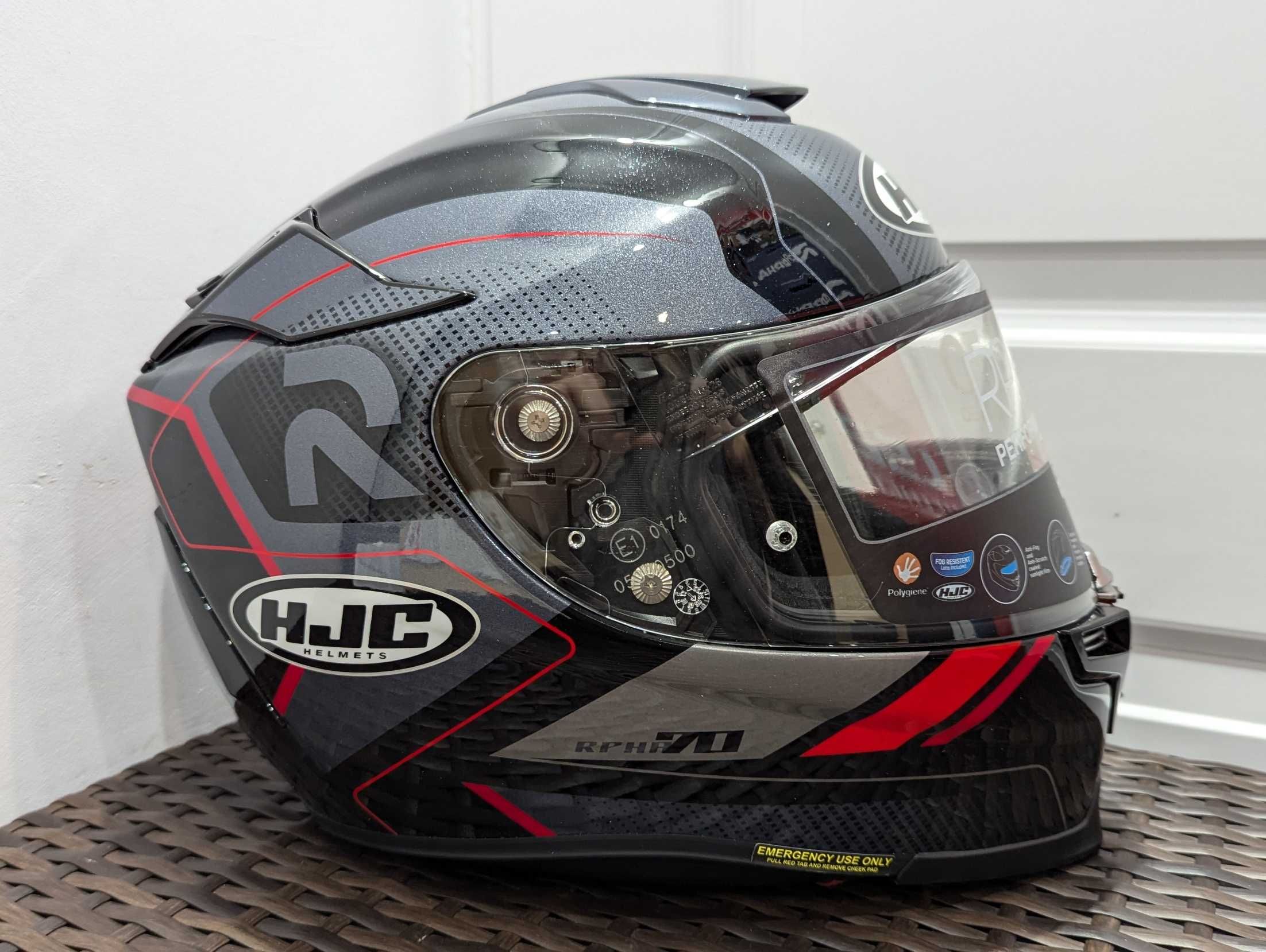 Casca moto HJC RPHA 70, marime L - cu ochelari de soare