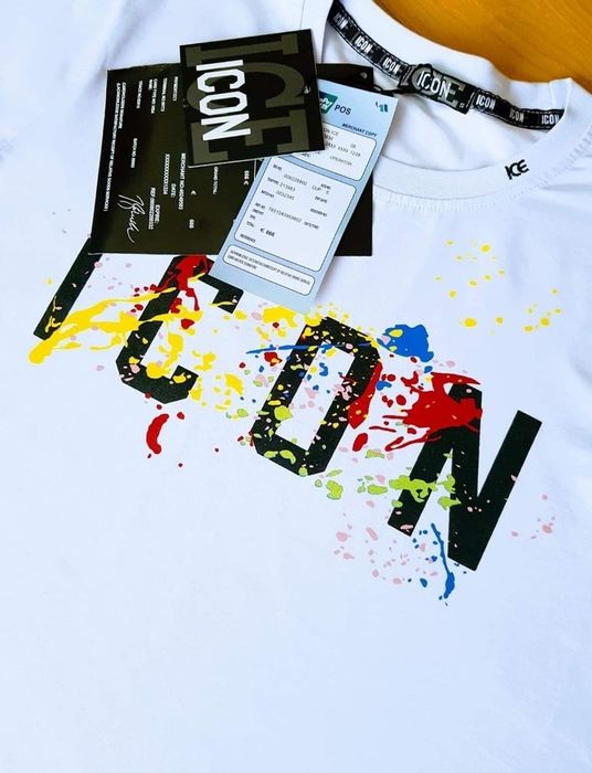 Tricouri bumbac new model import Italia, alb imaculat