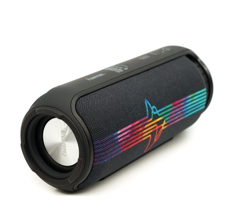 Boxa portabila HAMA Soundcup-L HaHaHa Vibe, Bluetooth, negru