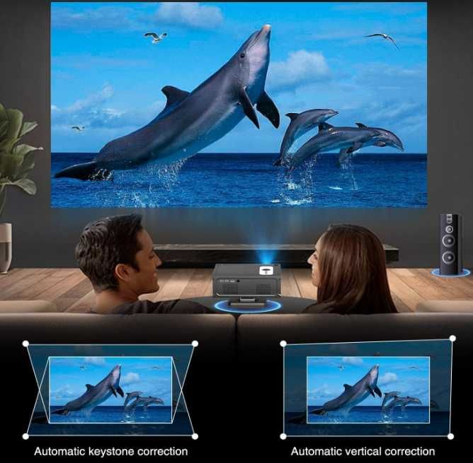 Проектор Full HD 1080P поддържа 4K