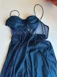 Rochie albastra pentru bal
