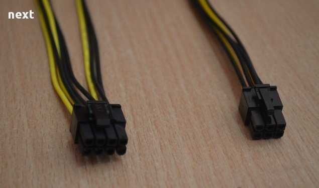 Преходник за захранване на видеокарти 6/8 пина - Molex/SATA + Гаранция