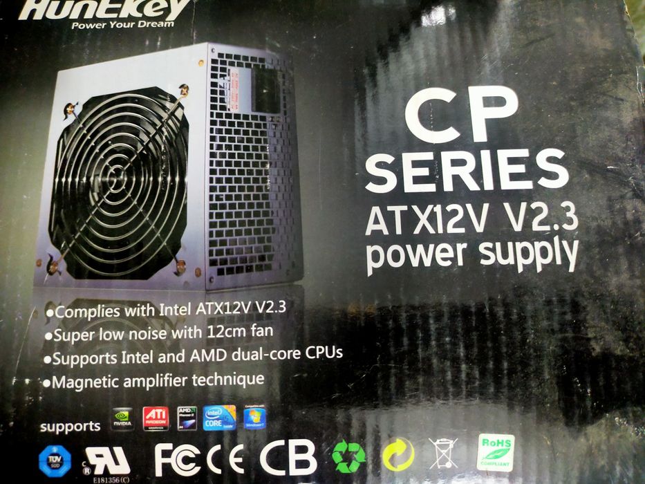 Новый блок питания Huntkey 450w