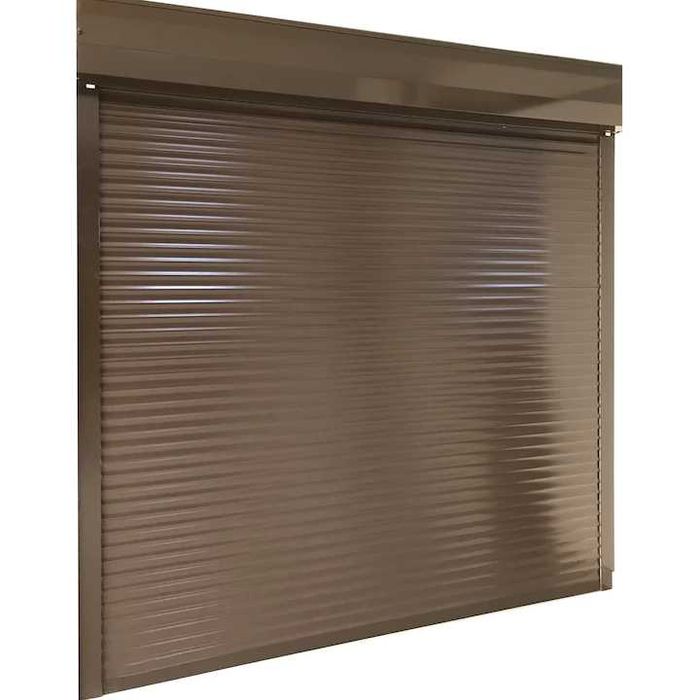 Vand usa de garaj tip rulou L 2000 H2200 noua , culoare maro inchis