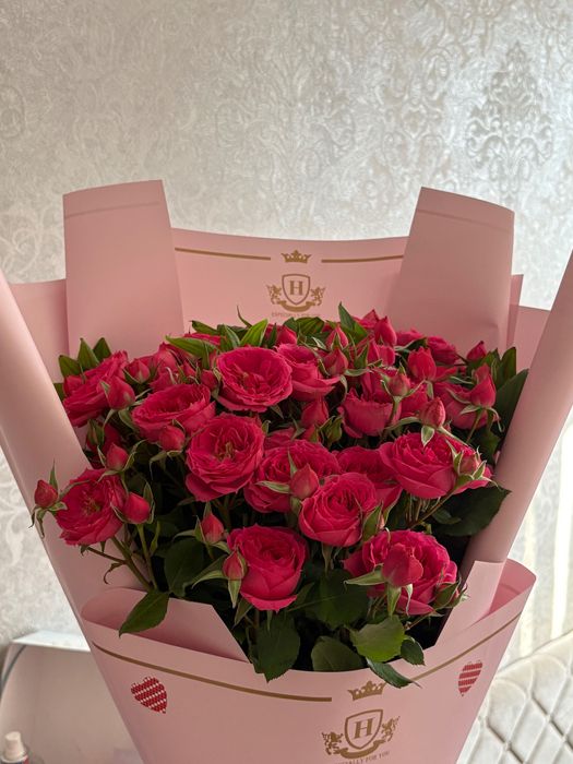 Букет кустовых/спрей роз