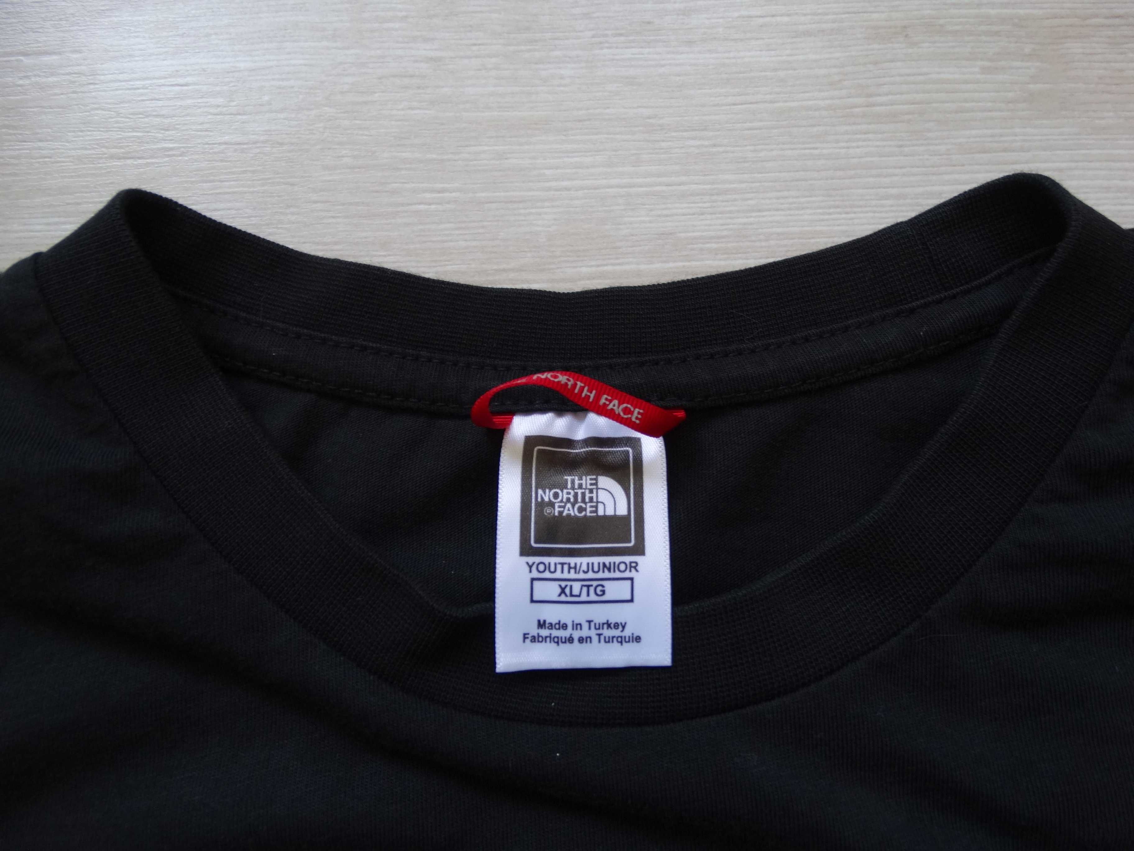 The North Face черна блуза фланела размер S / M