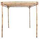 Pergola exterior din bambus