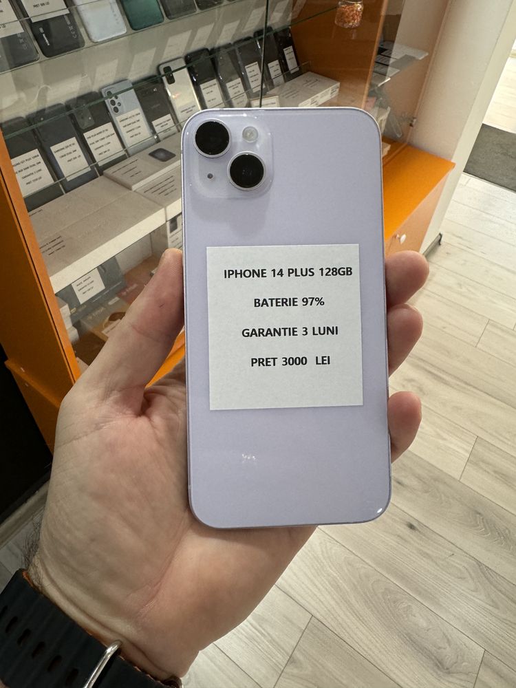 iPhone 14 Plus 128gb Purple Neverlock/Garantie