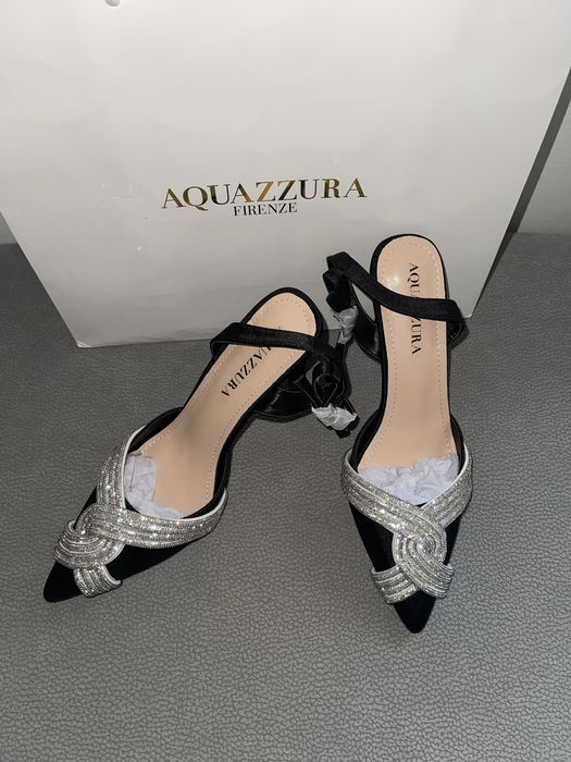 aquazzura сатенени беж бежови обувки нюд лъскави сребърни ток остри