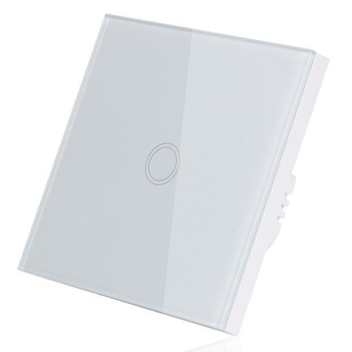 Intrerupator Touch Techstar, Sticla Securizata, Design Modernu