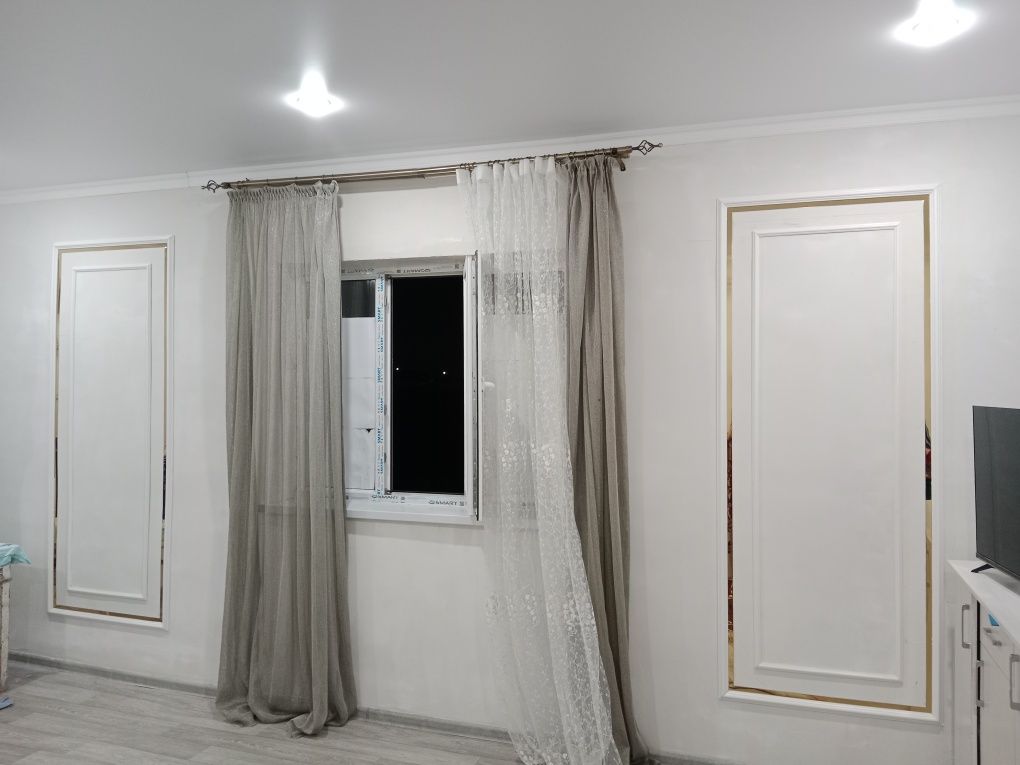 Ремонт левкас,откос,эмульсия,обои,краска т.б
