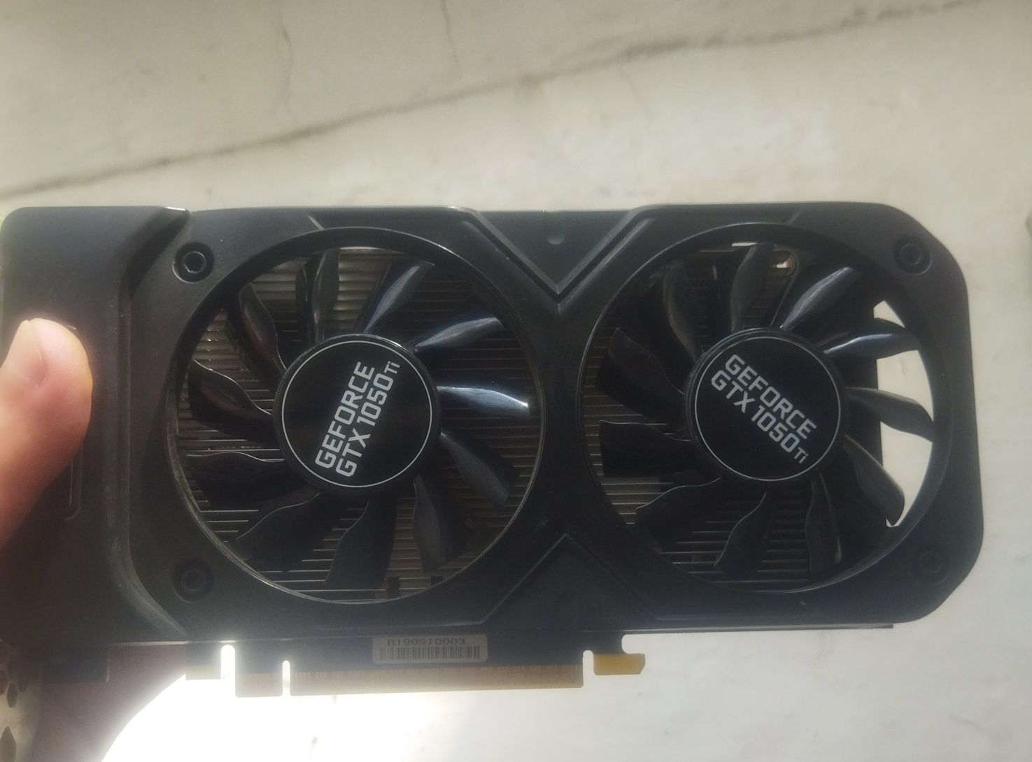 Продам 1050 ti dual oc 4gb