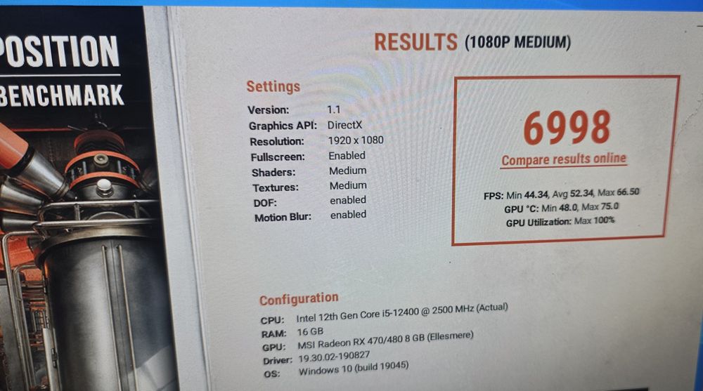 Placa video gaming MSI Radeon RX 570 8GB 256bit OC