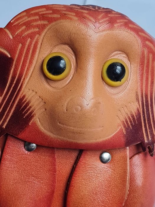 Portofel din piele - MAIMUȚĂ