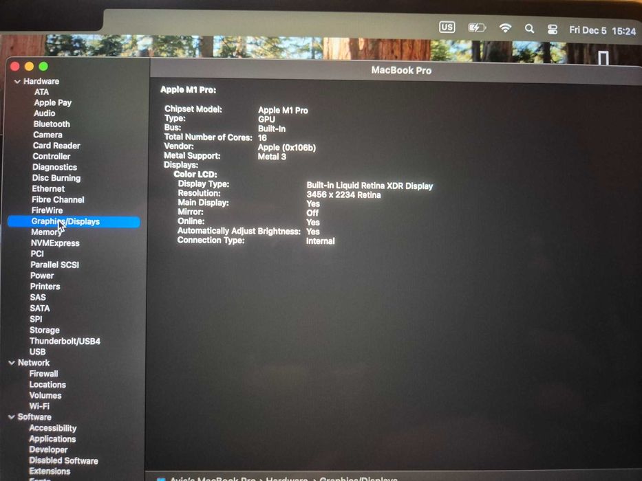 MacBook Pro 16 M1 2021 (A2485) - 16gb 512 SSD + keyboard & mouse Apple