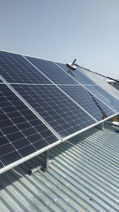 Quyosh panellar o'rnatamiz