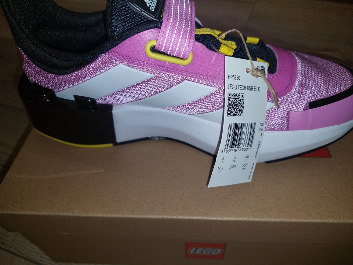 Нови маратонки Adidas Lego Tech Rnr Ch99 - Pink/Blck/Whi
