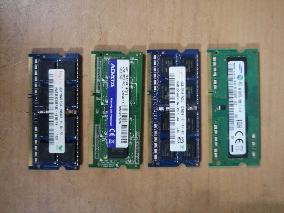 Оперативная память 4Gb DDR3 для ноутбука