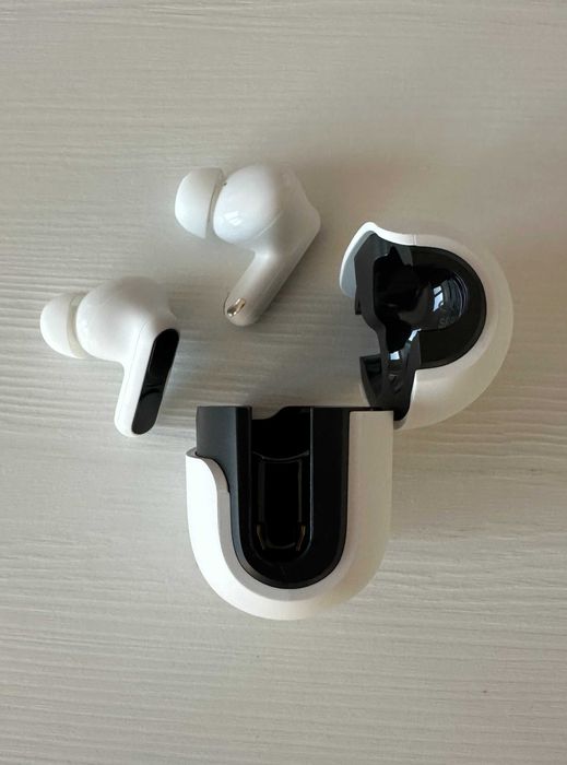 Set 2x Căști wireless ThetaPro — 30h autonomie, 2 microfoane, gri/alb