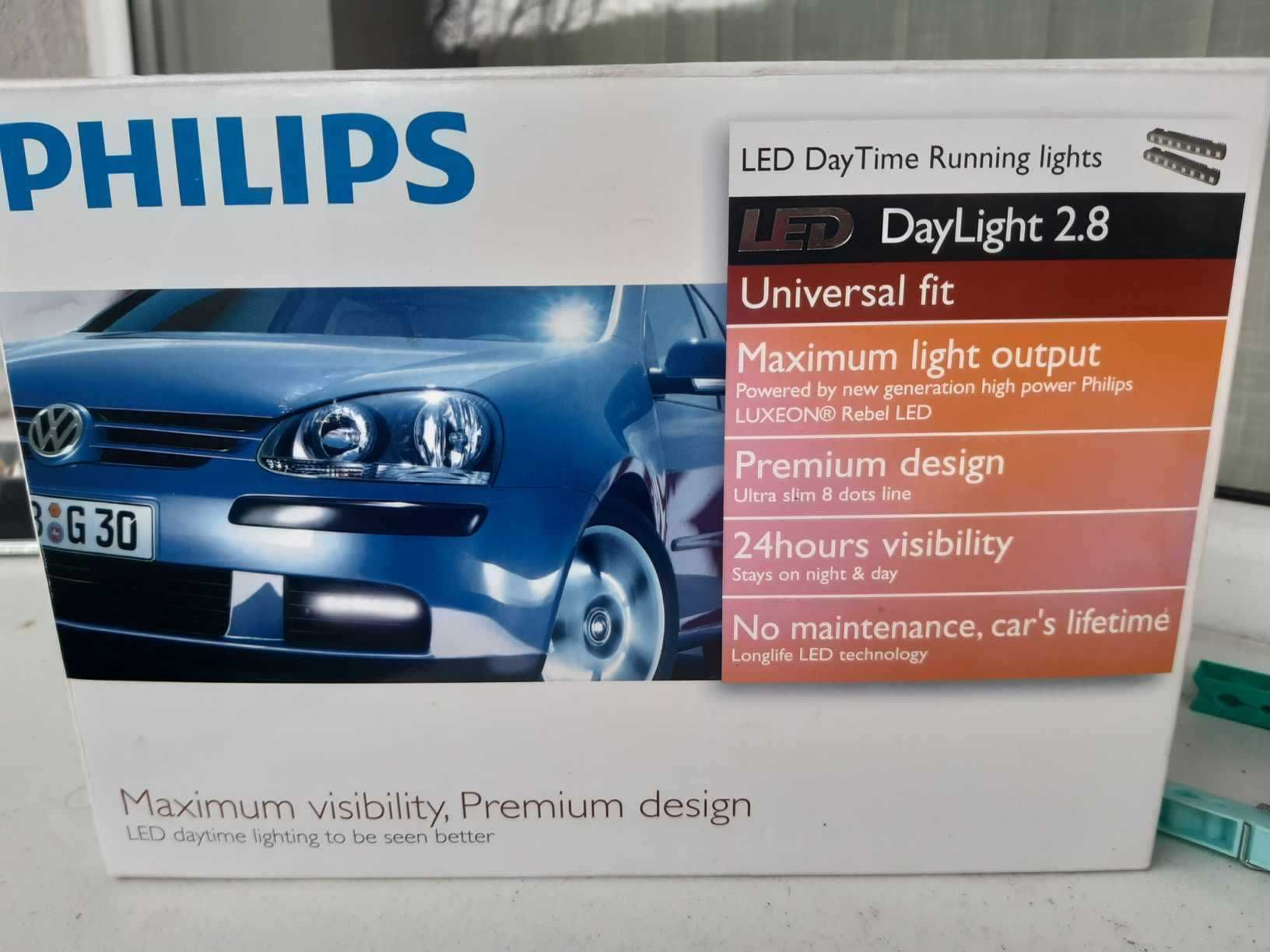 Philips Universal DayLight 2.8 LED Daytime Running Light 6000K *NOU*