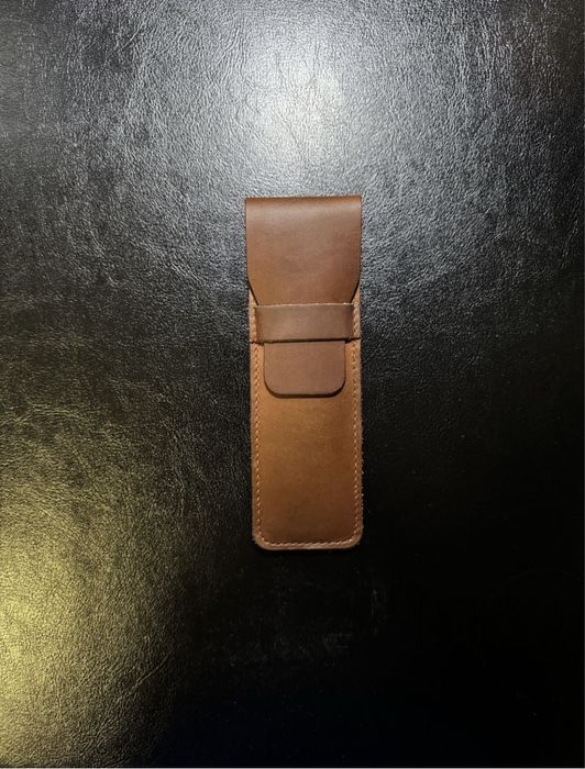 Penar/toc piele naturala pentru pix/pixuri