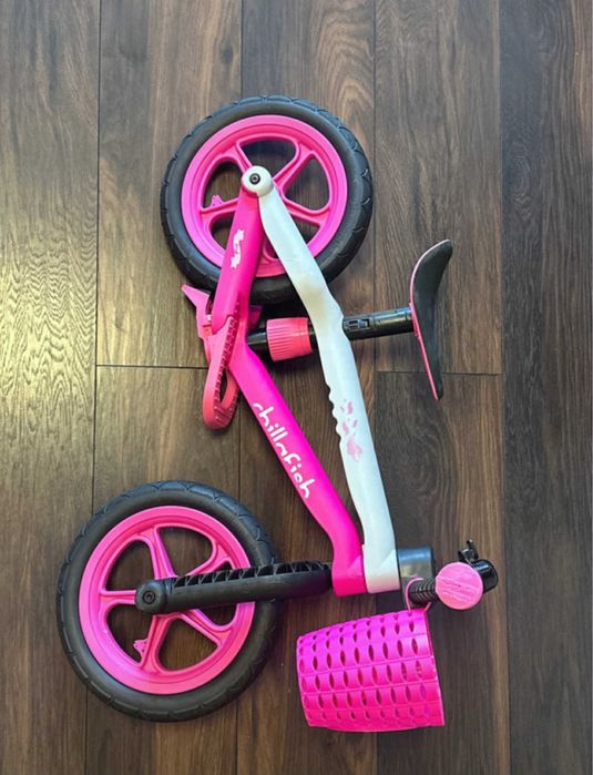 Bicicletă de echilibru Chillafish BMXIE 2 - Roz