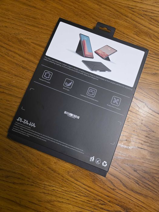 Pitaka Калъф за iPad Pro 13 2024 Черен