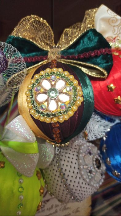 Globuri de craciun realizate manual