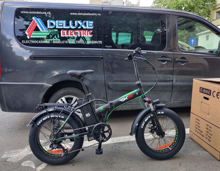 Bicicleta Electrica Pliabila Deluxe RKS-III 2025, Fat Bike Electric NO